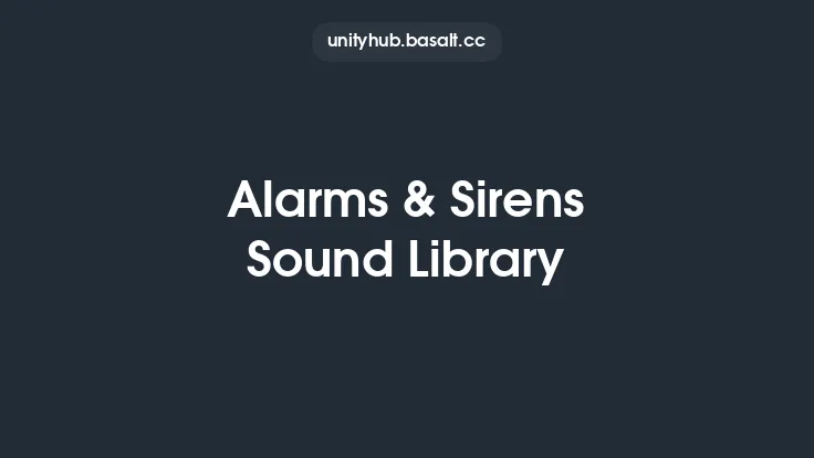 Alarms & Sirens Sound Library Thumbnail