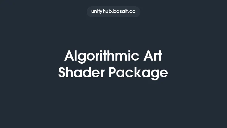 Algorithmic Art Shader Package Thumbnail