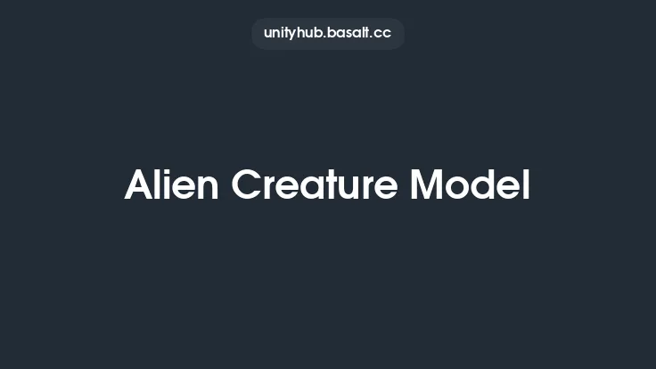 Alien Creature Model Thumbnail