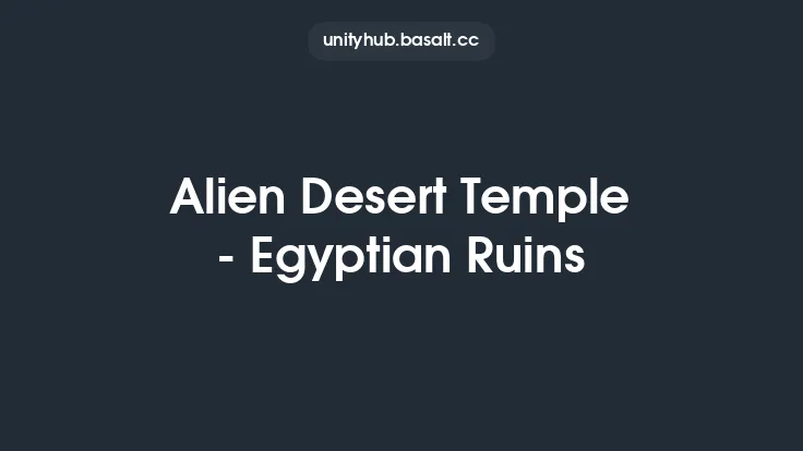 Alien Desert Temple - Egyptian Ruins Thumbnail