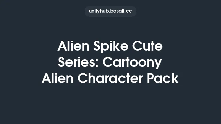 Alien Spike Cute Series: Cartoony Alien Character Pack Thumbnail