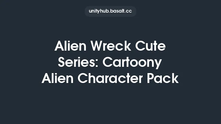 Alien Wreck Cute Series: Cartoony Alien Character Pack Thumbnail