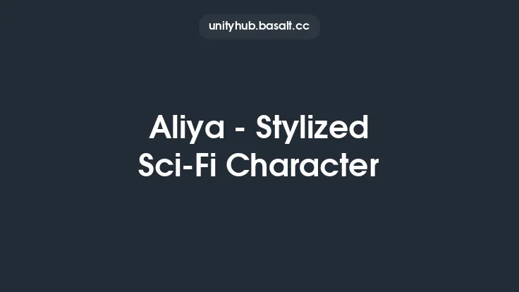 Aliya - Stylized Sci-Fi Character Thumbnail