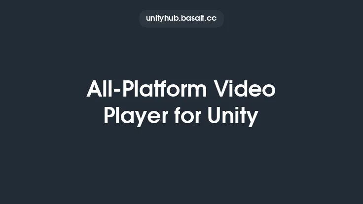 All-Platform Video Player for Unity Thumbnail