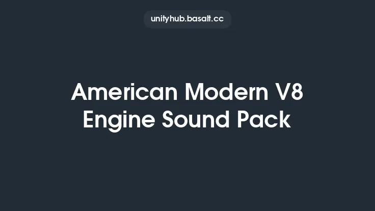 American Modern V8 Engine Sound Pack Thumbnail