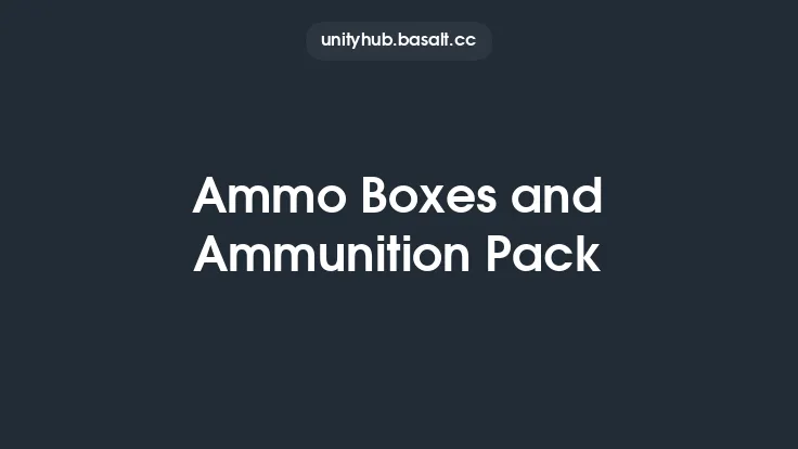Ammo Boxes and Ammunition Pack Thumbnail