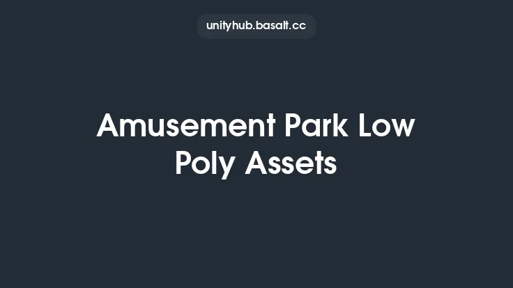 Amusement Park Low Poly Assets Thumbnail