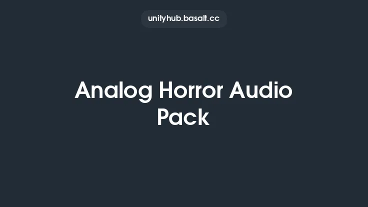 Analog Horror Audio Pack Thumbnail