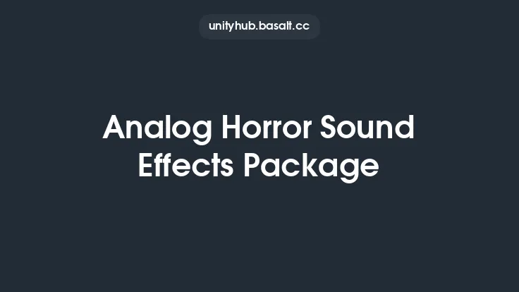 Analog Horror Sound Effects Package Thumbnail