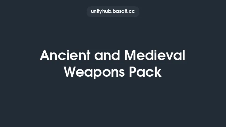 Ancient and Medieval Weapons Pack Thumbnail