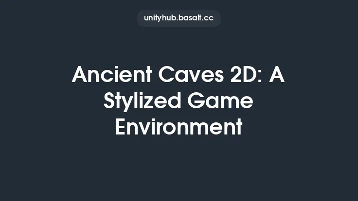Ancient Caves 2D: A Stylized Game Environment Thumbnail