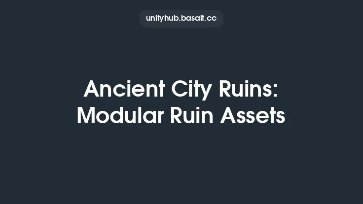 Ancient City Ruins: Modular Ruin Assets Thumbnail