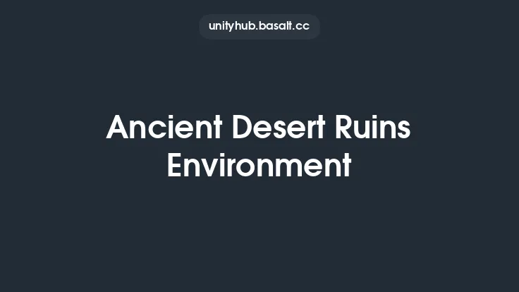 Ancient Desert Ruins Environment Thumbnail