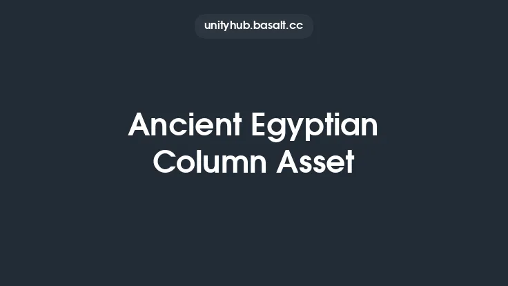 Ancient Egyptian Column Asset Thumbnail