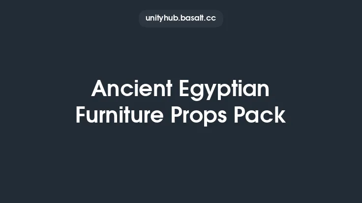 Ancient Egyptian Furniture Props Pack Thumbnail