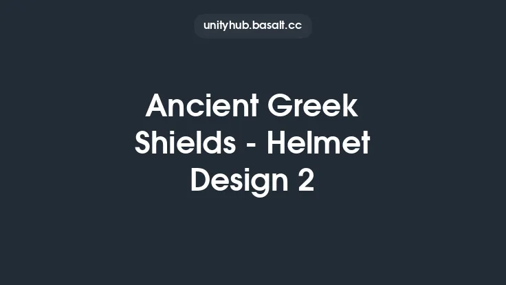 Ancient Greek Shields - Helmet Design 2 Thumbnail