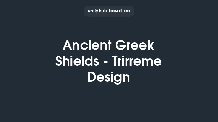 Ancient Greek Shields - Trirreme Design Thumbnail
