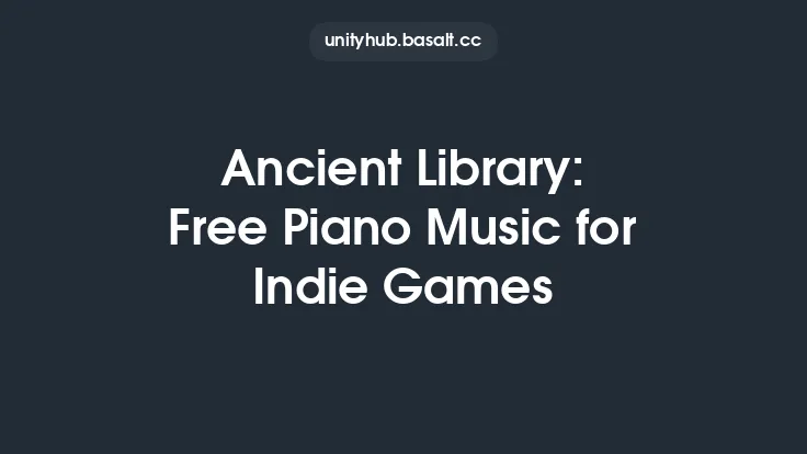 Ancient Library: Free Piano Music for Indie Games Thumbnail