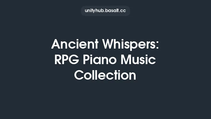 Ancient Whispers: RPG Piano Music Collection Thumbnail