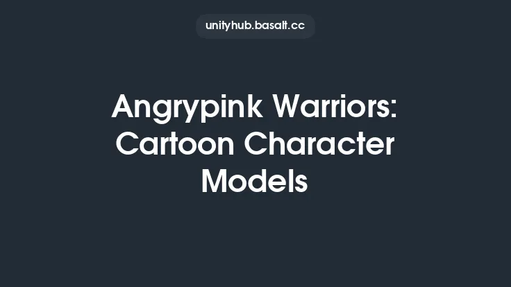 Angrypink Warriors: Cartoon Character Models Thumbnail
