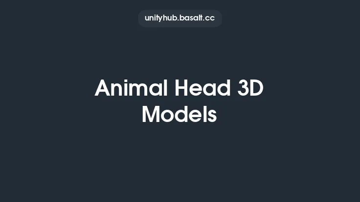 Animal Head 3D Models Thumbnail