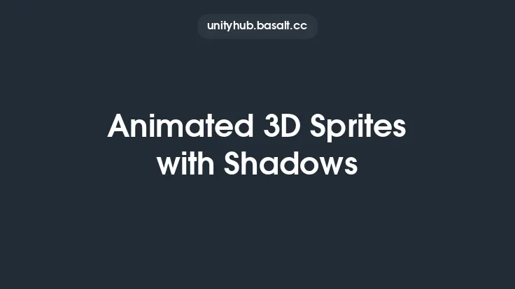 Animated 3D Sprites with Shadows Thumbnail