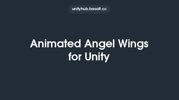 Animated Angel Wings for Unity Thumbnail