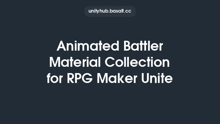Animated Battler Material Collection for RPG Maker Unite Thumbnail