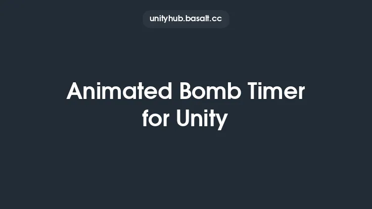 Animated Bomb Timer for Unity Thumbnail