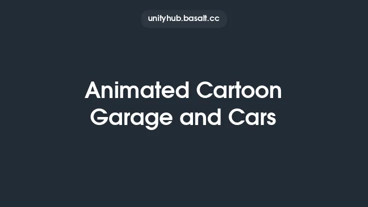 Animated Cartoon Garage and Cars Thumbnail