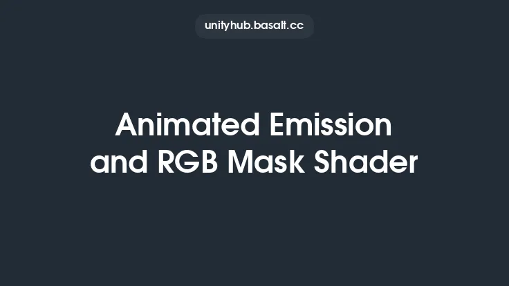 Animated Emission and RGB Mask Shader Thumbnail