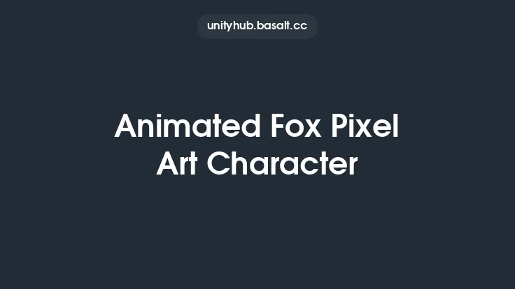 Animated Fox Pixel Art Character Thumbnail