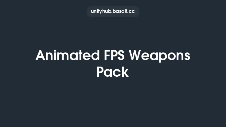 Animated FPS Weapons Pack Thumbnail