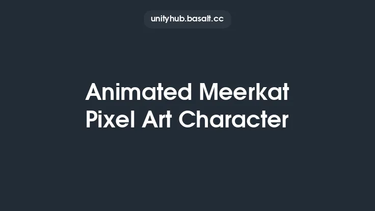 Animated Meerkat Pixel Art Character Thumbnail