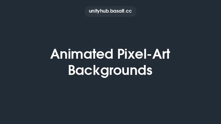 Animated Pixel-Art Backgrounds Thumbnail