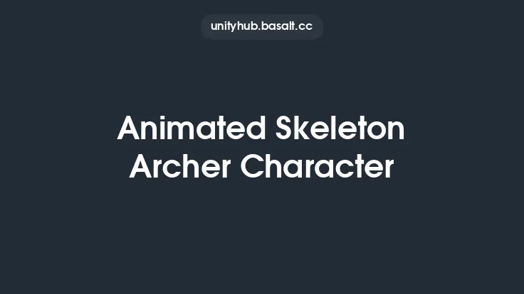 Animated Skeleton Archer Character Thumbnail