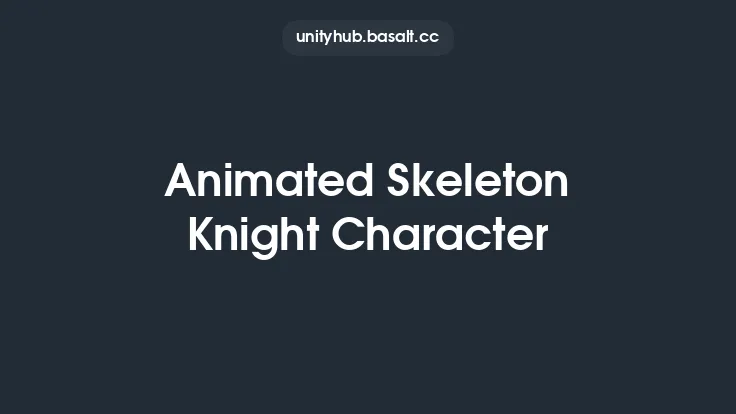 Animated Skeleton Knight Character Thumbnail