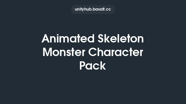 Animated Skeleton Monster Character Pack Thumbnail