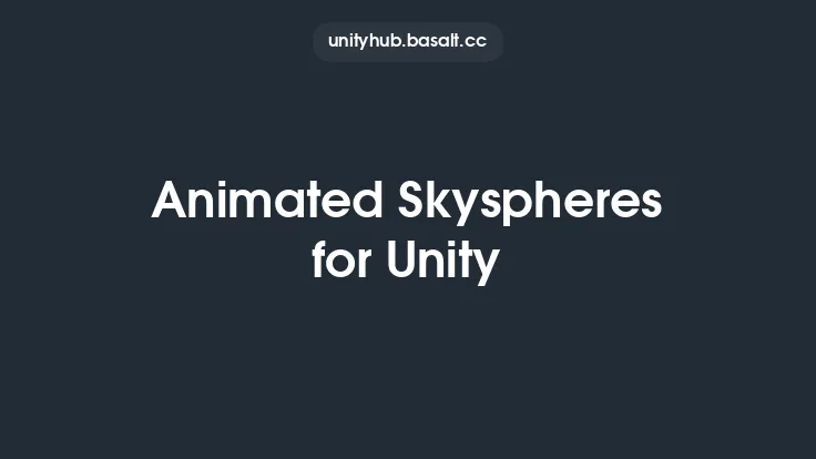 Animated Skyspheres for Unity Thumbnail