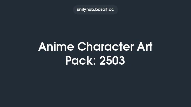 Anime Character Art Pack: 2503 Thumbnail