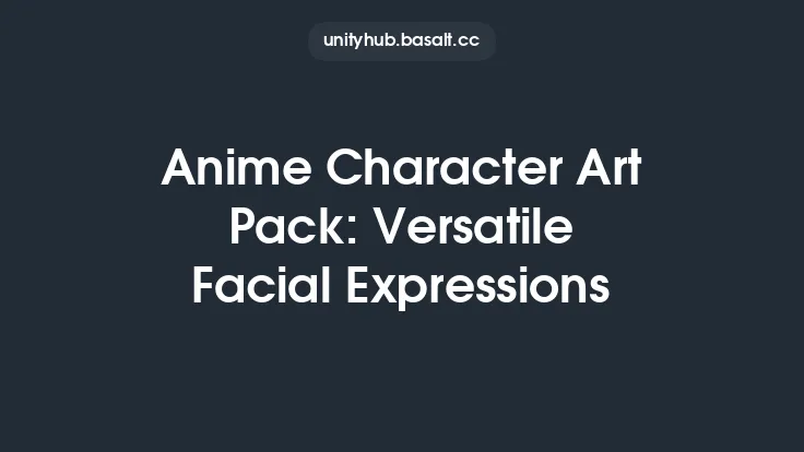 Anime Character Art Pack: Versatile Facial Expressions Thumbnail