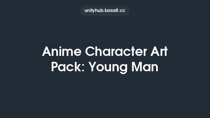 Anime Character Art Pack: Young Man Thumbnail
