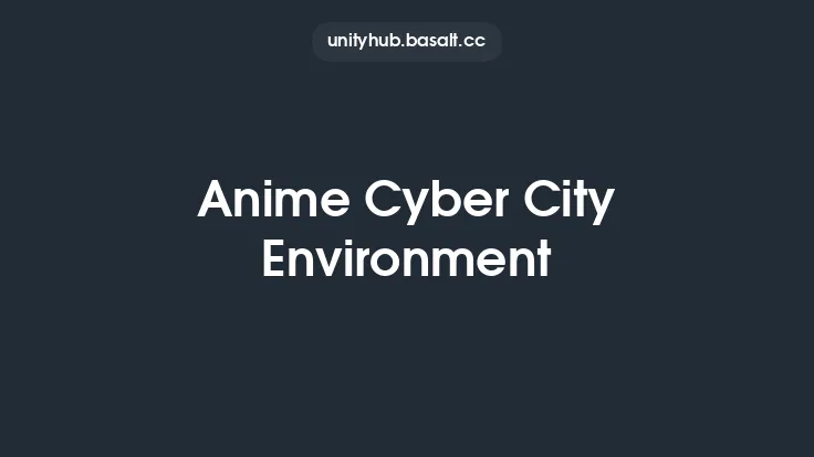 Anime Cyber City Environment Thumbnail