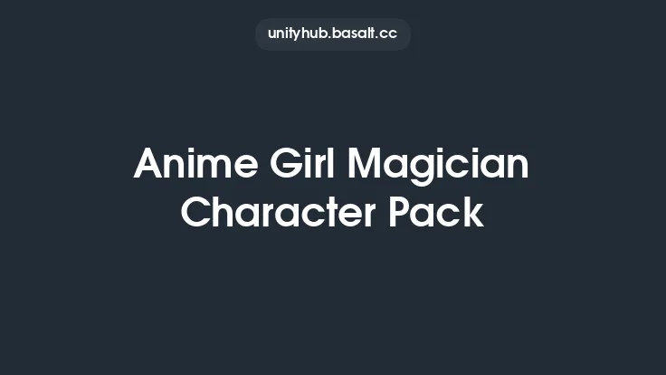Anime Girl Magician Character Pack Thumbnail