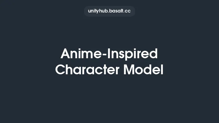 Anime-Inspired Character Model Thumbnail