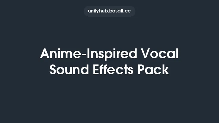 Anime-Inspired Vocal Sound Effects Pack Thumbnail