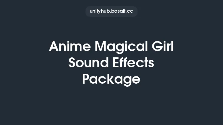 Anime Magical Girl Sound Effects Package Thumbnail