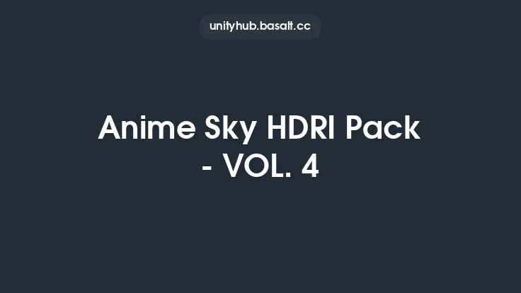 Anime Sky HDRI Pack - VOL. 4 Thumbnail