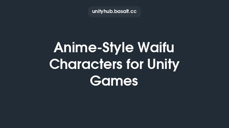 Anime-Style Waifu Characters for Unity Games Thumbnail