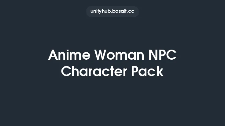 Anime Woman NPC Character Pack Thumbnail